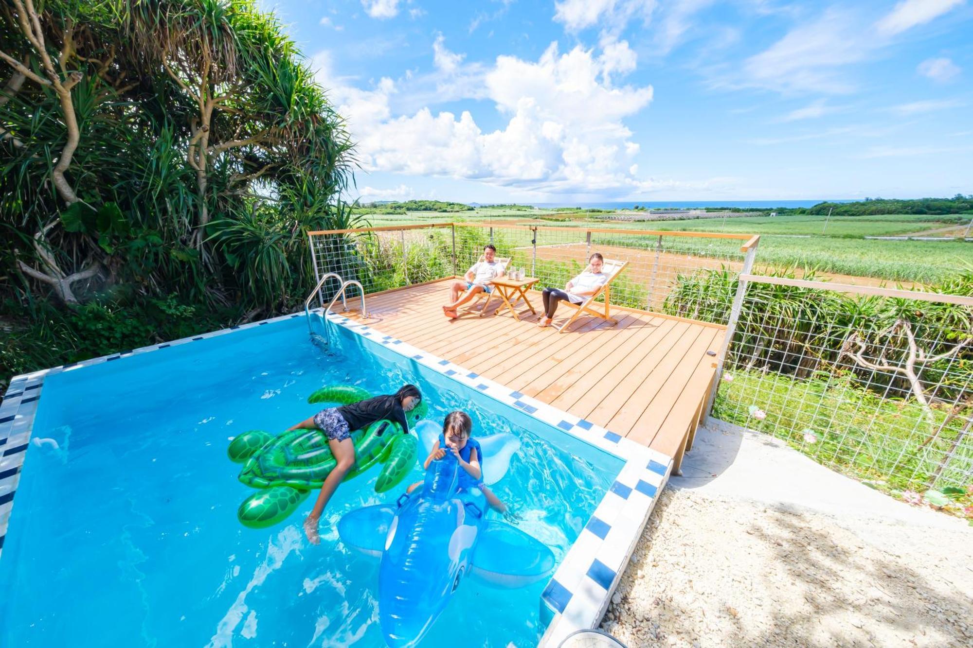 Umioto Log Villa Miyakojima  Exterior photo